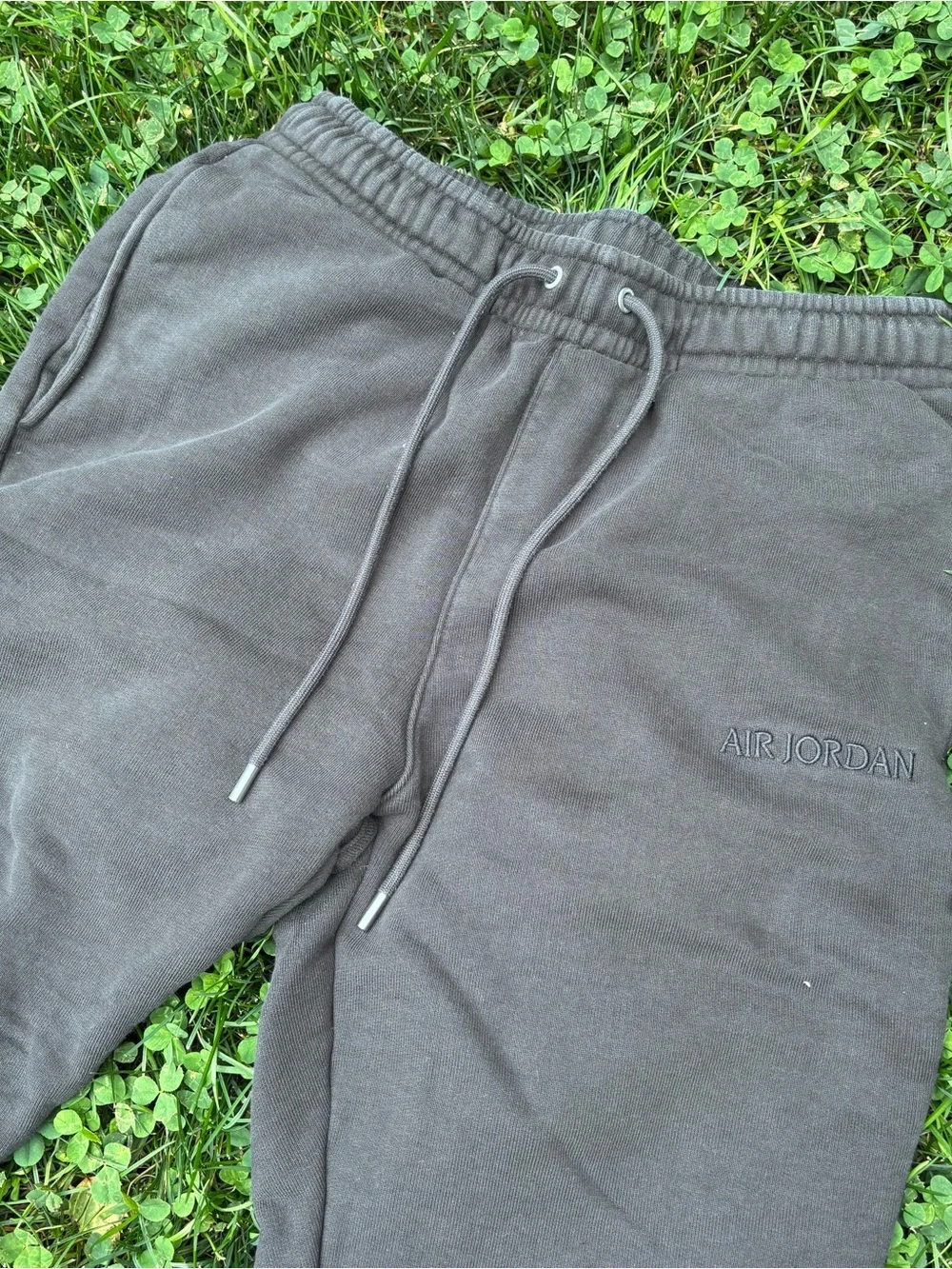 Jordan Men's Charcoal Gray Fleece Joggers